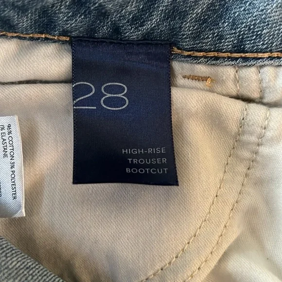 Anthropologie Pilcro High Rise Trouser Bootcut - Picture 6 of 8